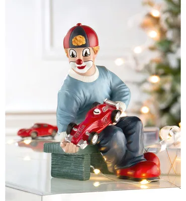 Immagine prodotto di Gilde Clown, "Mein ganzer Stolz", Kunstharz, mehrfarbig, VE 1, L. 9 cm, B. 7 cm, H. 12 cm 10251 4009079102512