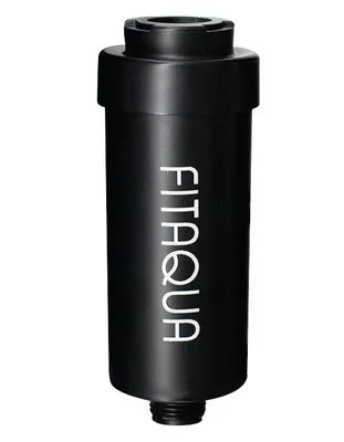 Obrázek produktu pro Sprchový filtr FitAqua Antiscaling vodní filtr do sprchy proti chlóru a vápníku černý matný černý