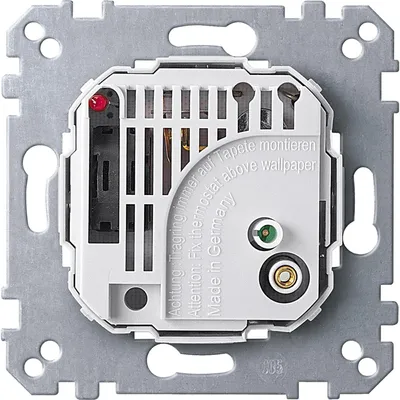 Produktbild von MERTEN 536302 - Drehschalter - Metallisch - Weiß - IP20 - 230 V - 10 A