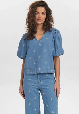 Zdjęcie produktu dla Numph NUIBIZA BLOUSE Medium Blue Denim