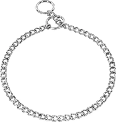 Produktbild von Sprenger Halskette, runde, enge Glieder - Stahl verchromt, 3,0 mm, 60 cm