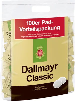 Image de Dallmayr Coffee Pad Classic 145000000 100 pcs/pack.