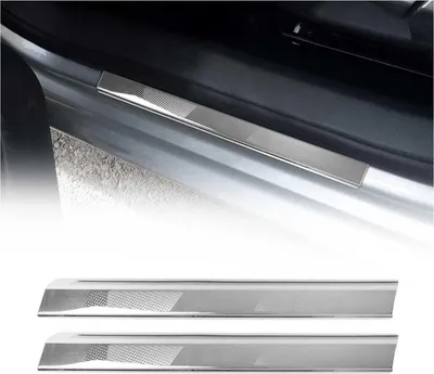 Produktbild von Einstiegsleisten Türschweller für VW Golf 2010-2013 Pulse Edelstahl Silber 2tlg