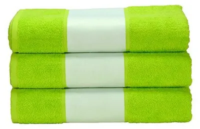 Image de ARTG - Serviette « Subli-Me » LT1315 (taille unique) (citron vert)