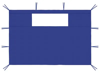 Produktbild von vidaXL Pavillon-Seitenwände mit Fenstern 2 Stk. Blau