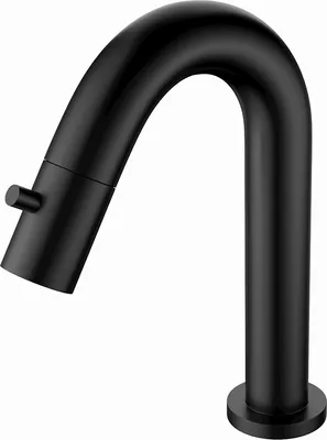 Produktbild von Aloni Kaltwasserarmatur Waschtisch/Waschbecken Schwarz Matt 1/2"