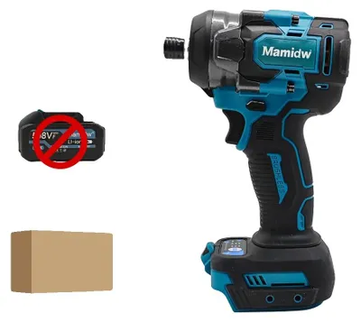 Image de Perceuse-visseuse à batterie, couple de 380 Nm, vitesse de 3300 tr/min, sans batterie