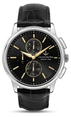 Produktbild von Lucien Rochat Armbanduhr für Herren mit Quarzwerk und Stoppuhrfunktion