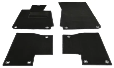 Fußmatten Set für 3er BMW E30, Bj. 11/1982-8/1986, schwarz