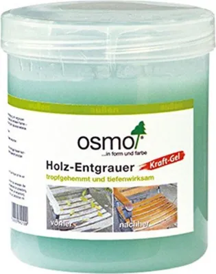 Produktbild von Osmo Holzentgrauer Kraftgel farblos 5,0 l ohne Terrassenbürste