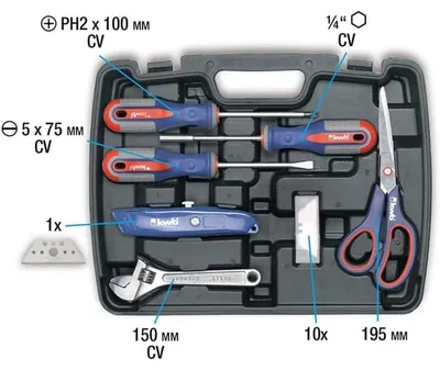 Image de KWB Coffret à outils 40 pièces
