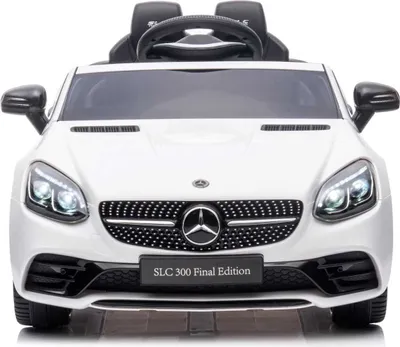 Produktbild von Mercedes-Benz SLC300 Cabrio, batteriebetriebenes Kinderauto mit Fernbedienung, Weiß