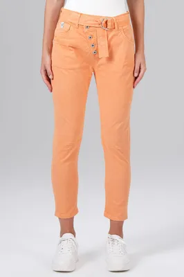Produktbild von M.O.D Miracle of Denim Iris Boy Fit Jeans Damen Soft Apricot