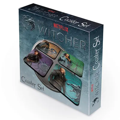 Image de The Witcher Set de dessous de verre Legendary Pack 4 pièces