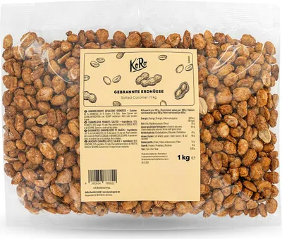 Produktbild von KoRo I Gebrannte Erdnüsse Salted Caramel 1 kg
