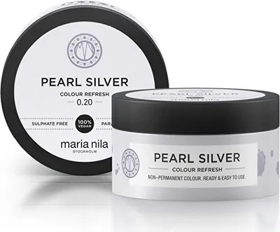 Produktbild von Maria Nila Farbauffrischungsmaske Haartönung 0.20 Pearl Silver, 300ml