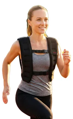 Imagen del producto de Chaleco de peso, correas ajustables, bandas reflectantes, color