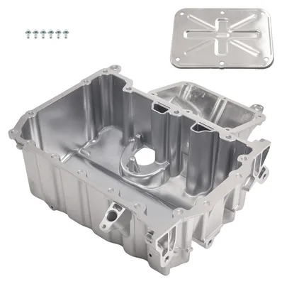 Image de Carter d'huile moteur 03P103602A pour Seat Ibiza IV 1.2 55 kW 2010-2015 en aluminium