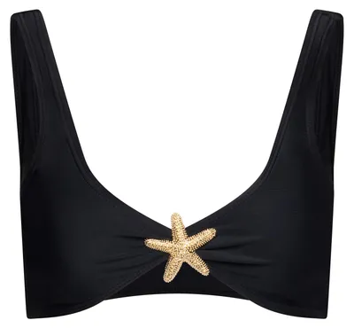 Produktbild von Moda Minx Bikini Top Starfish mit dekorativem Seestern Black XXL