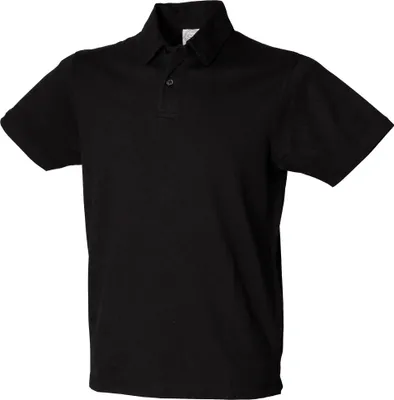 Produktbild von Skini Fit Herren Polo-Shirt Stretch RW1398 (Large) (Schwarz)