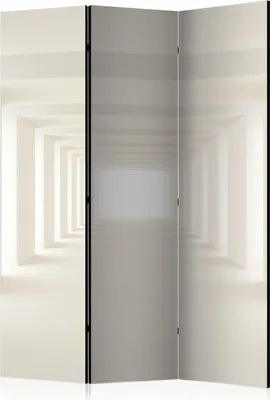 Produktbild von 3-teiliger Doppelseitiger Vlies Paravent - Into the Light 135x172 cm 3D a-A-0124-z-b
