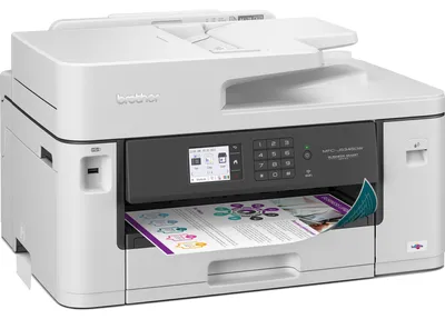 Zdjęcie produktu dla Brother MFC-J5345DW, Atramentowa, Drukowanie w kolorze, 4800 x 1200 DPI, A3, Bezpośrednie drukowanie, Czarny, Biały