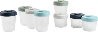 Produktbild von Beaba 8er Set Clip-Portionsbehaelter 2. Alter - (4x250 ml + 4x150mlÿ); 913500