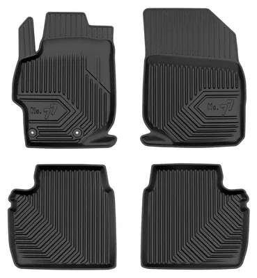 Productafbeelding van Rubberen automatten voor Peugeot 301 2012-2020 (sedan) – 4-delig, zwart, op maat
