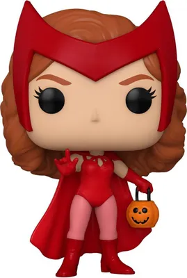 Produktbild von WandaVision POP! TV Vinyl Figur Wanda (Halloween) 9 cm