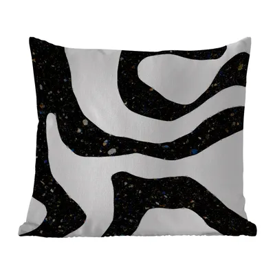 Produktbild von MuchoWow® Outdoor Kissen - Abstrakt - Minimalismus - Design - 50x50 cm - Wetterfest - Lounge Kissen - Komfortabel - Kissen mit Bild