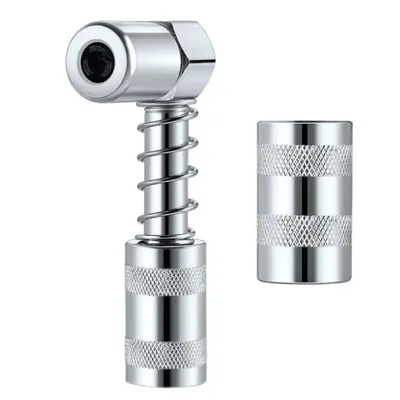 Produktbild von 90¡ã-Fettkupplungs-Schmierwerkzeug, Kohlenstoffstahl-Kupplungsadapter, oelpumpenanschluss-Schmierwerkzeug