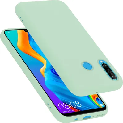 Handyhülle Für Huawei P30 Lite - TPU Silikon, Stoßfest, Galvanisiert - Mit Kameraschutz & Ahornblatt-Design (Grün)