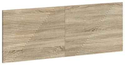Imagen del producto de vidaXL Cabecero de pared, modelo HAARLEM, en chapa de madera con efecto roble Sonoma