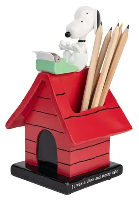 Obrázok produktu pre Peanuts Snoopy 3D držiak na pero Snoopy s písacím strojom
