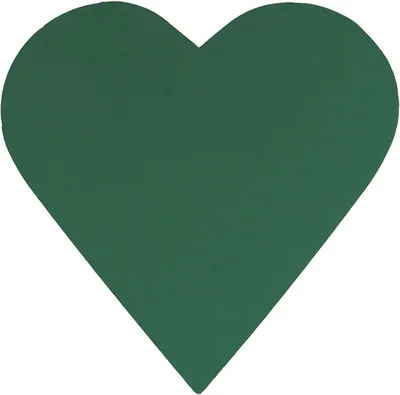 Produktbild von 2 Stück OASIS® FOAM FRAMES™ Herzen, 51 x 53 cm – Frischblumen-Steckschaum