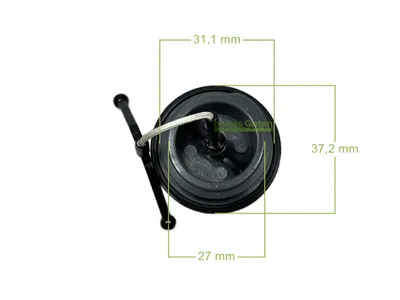 Image de Bouchon de réservoir d'essence pour Husqvarna 36 359 362 365 371 372 385 394 395 357 501819602
