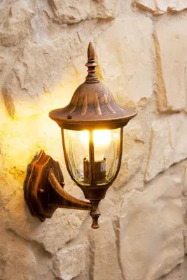 Produktbild von Poggi »Poggi« Außenwandlampe aufwärts in antikem Look