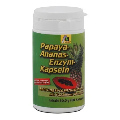 Produktbild von Papaya Ananas Enzym Kapseln 60 St