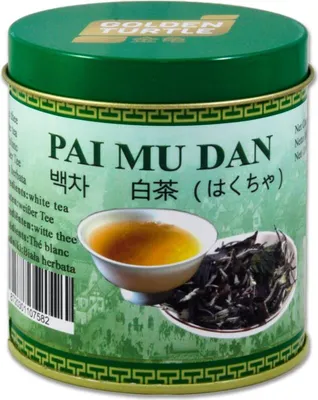 Produktbild von Chinesischer Weißer Tee Pai Mu Dan 15g | Loser Tee | Golden Turtle Bai Mudan, Pai Mu Tan
