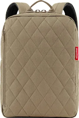 Immagine prodotto di reisenthel classic backpack M, Rucksack, Tragetasche, Rhombus Olive, 13 L, CJ5046