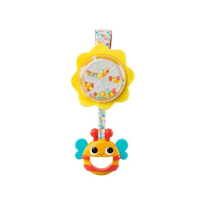 Produktbild von HCM 28585 - Bright Starts Spin & Rattle Bee Rasselspielzeug