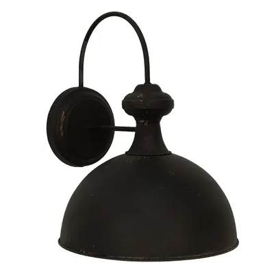 Produktbild von Clayre & Eef Wandleuchte 44x35x44 cm Schwarz Eisen