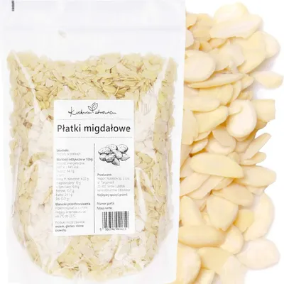 Produktbild von Mandelblättchen 500 g - Für Backen, Desserts, Müsli und Toppings
