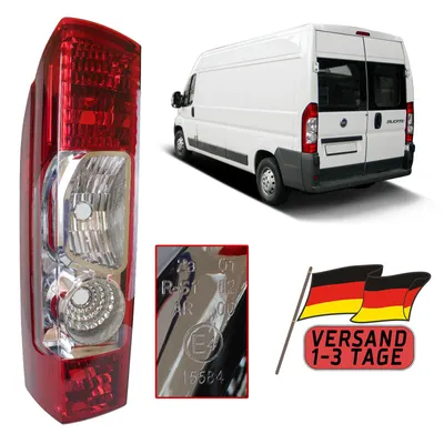 Produktbild von Jumper Heckleuchte Rückleuchte Für Citroën Jumper Relay LINKS 2006-2013 E-Prüf
