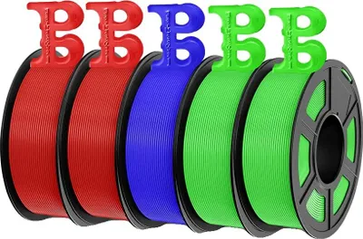 Obrázek produktu pro vlákno pro 3D tiskárny, odolný materiál, odolný proti povětrnostním vlivům, ASA 2RD2BLGN