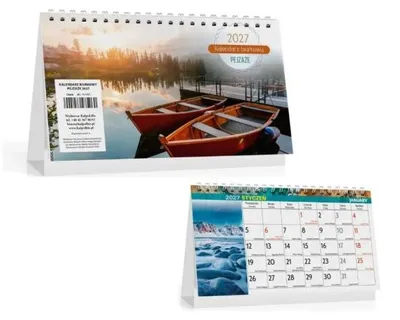 Produktbild von Schreibtischkalender 2027: Landschaften – Kalpol