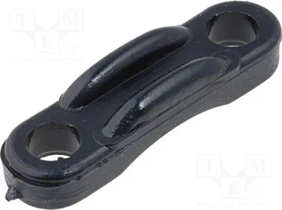 Obrázek produktu pro 20 kusů upevňovacích svorek pro kabelové smyčky, vnitřní průměr: 3,2 mm, délka: 20 mm, pro kabely