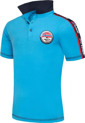 Produktbild von Nebulus Poloshirt NEBI Herren, Shirt, Sweatshirt, Polo, P4972 - Herren, malibublau, S