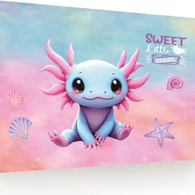 Produktbild von OXYBAG Tischmatte 58x38cm Axolotl