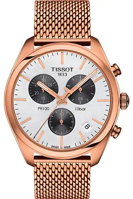 Produktbild von Tissot PRC 200 Chronograph Schwarz PVD Edelstahl T101.417.33.031.01